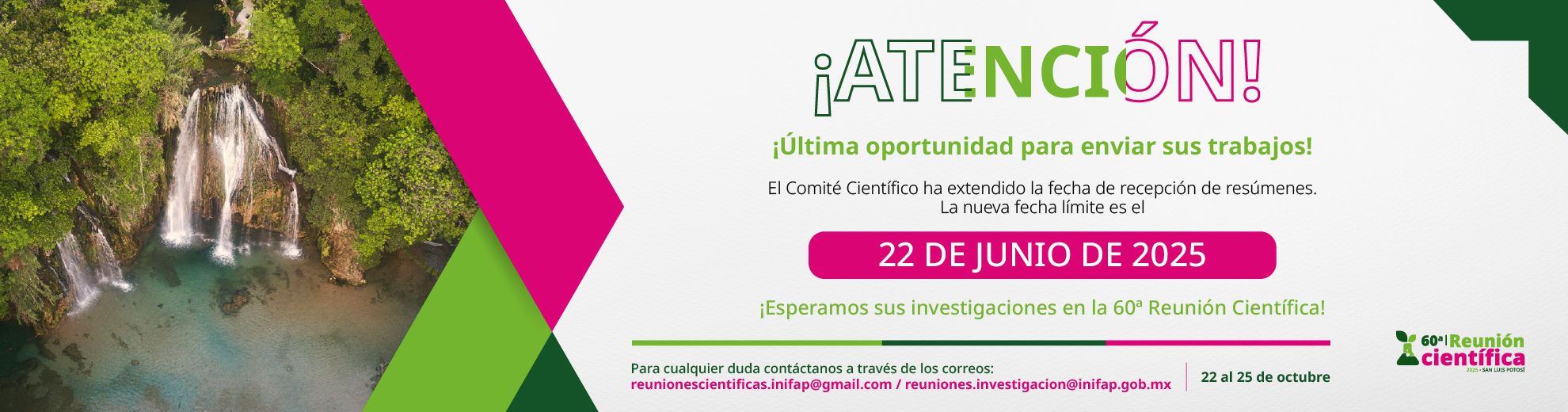 Extensión de fecha de trabajos